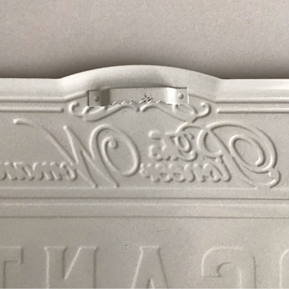 The Pioneer Woman Mercantile Sign Ree Drummond 20” Embossed Tin Farmhouse Booth - Picture 4 of 11